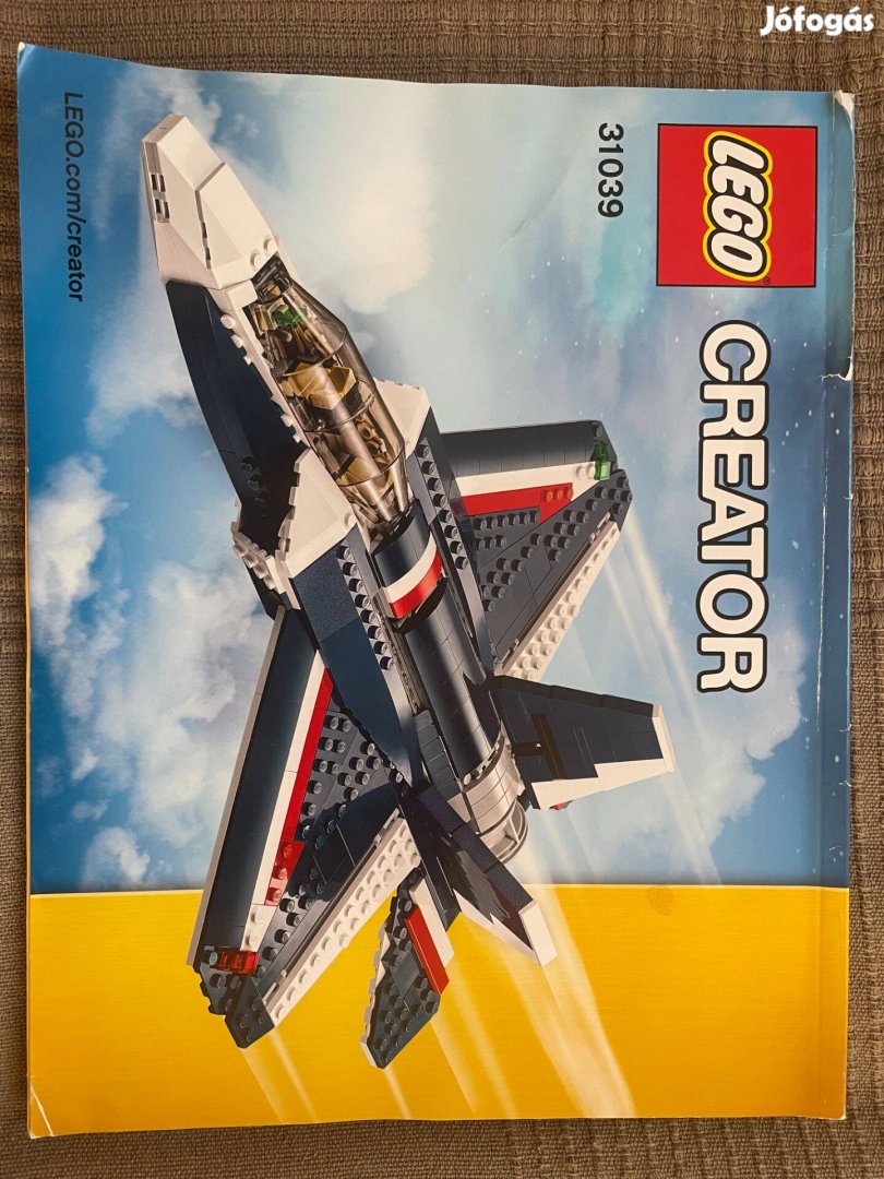 LEGO Creator 31039 kék vadászgép 3in1