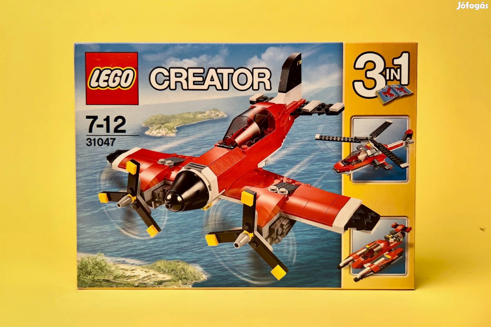 LEGO Creator 31047 Légcsavaros repülőgép, Uj, Bontatlan