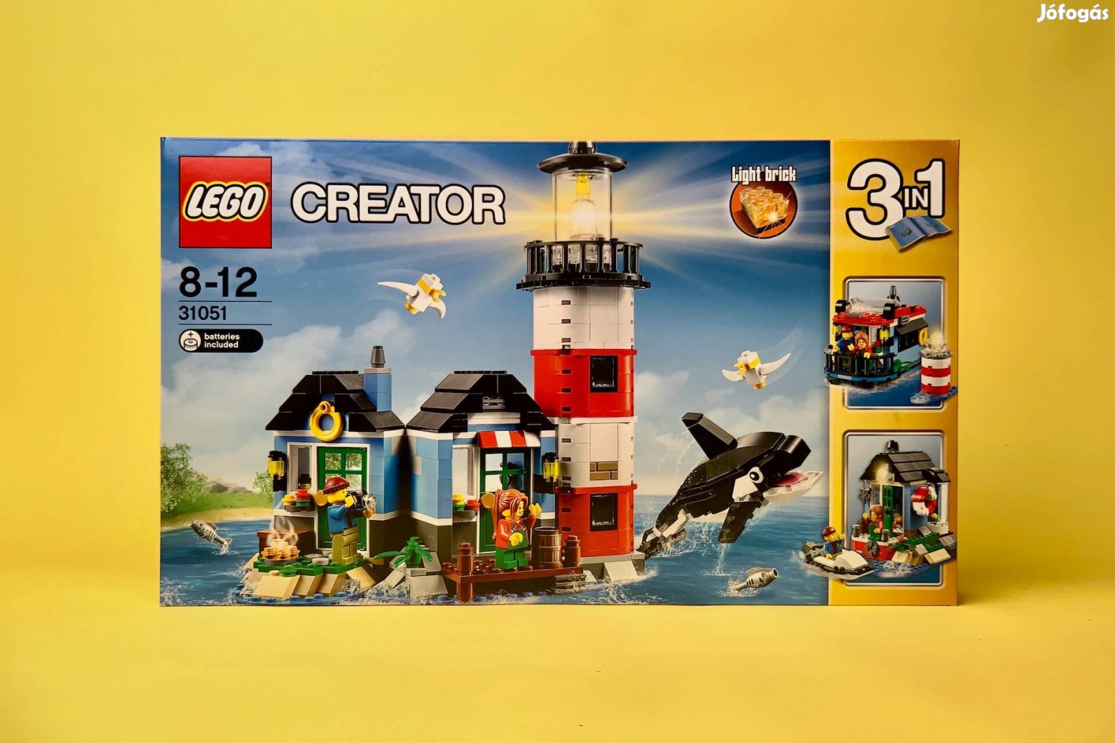 LEGO Creator 31051 Világítótorony, Uj, Bontatlan