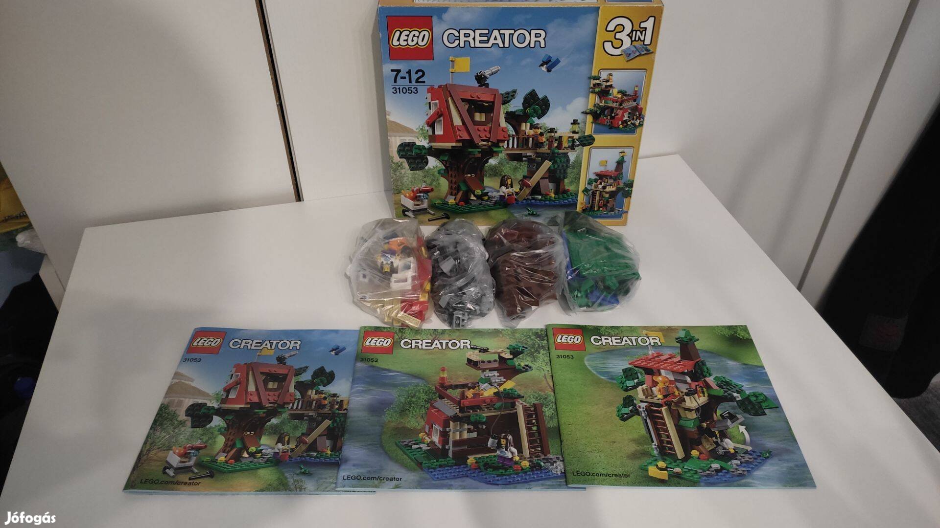 LEGO Creator 31053 - Kalandok a lombházban - dobozos, újszerű