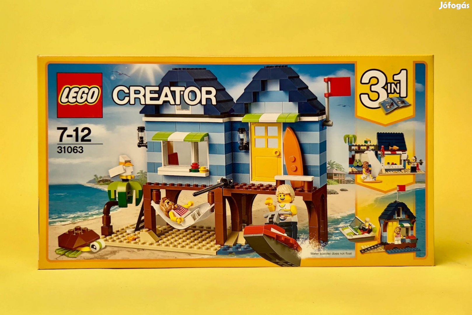LEGO Creator 31063 Tengerparti vakáció, Uj, Bontatlan