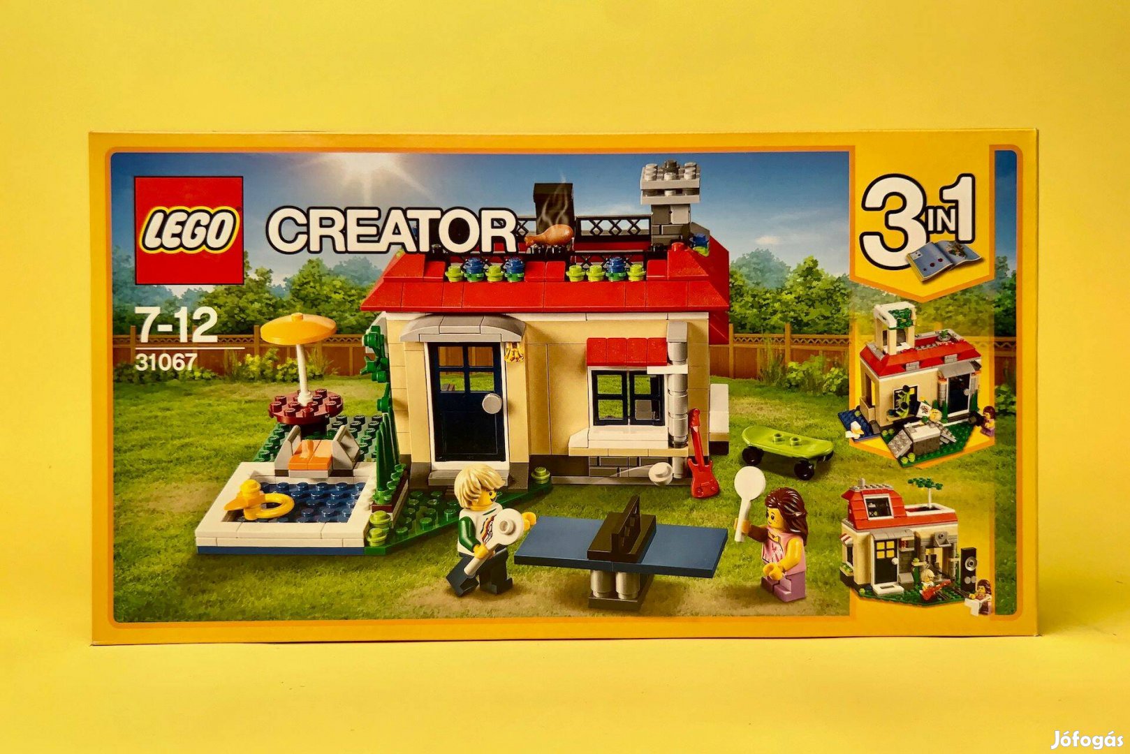 LEGO Creator 31067 Modular Poolside Holiday, Új, Bontatlan