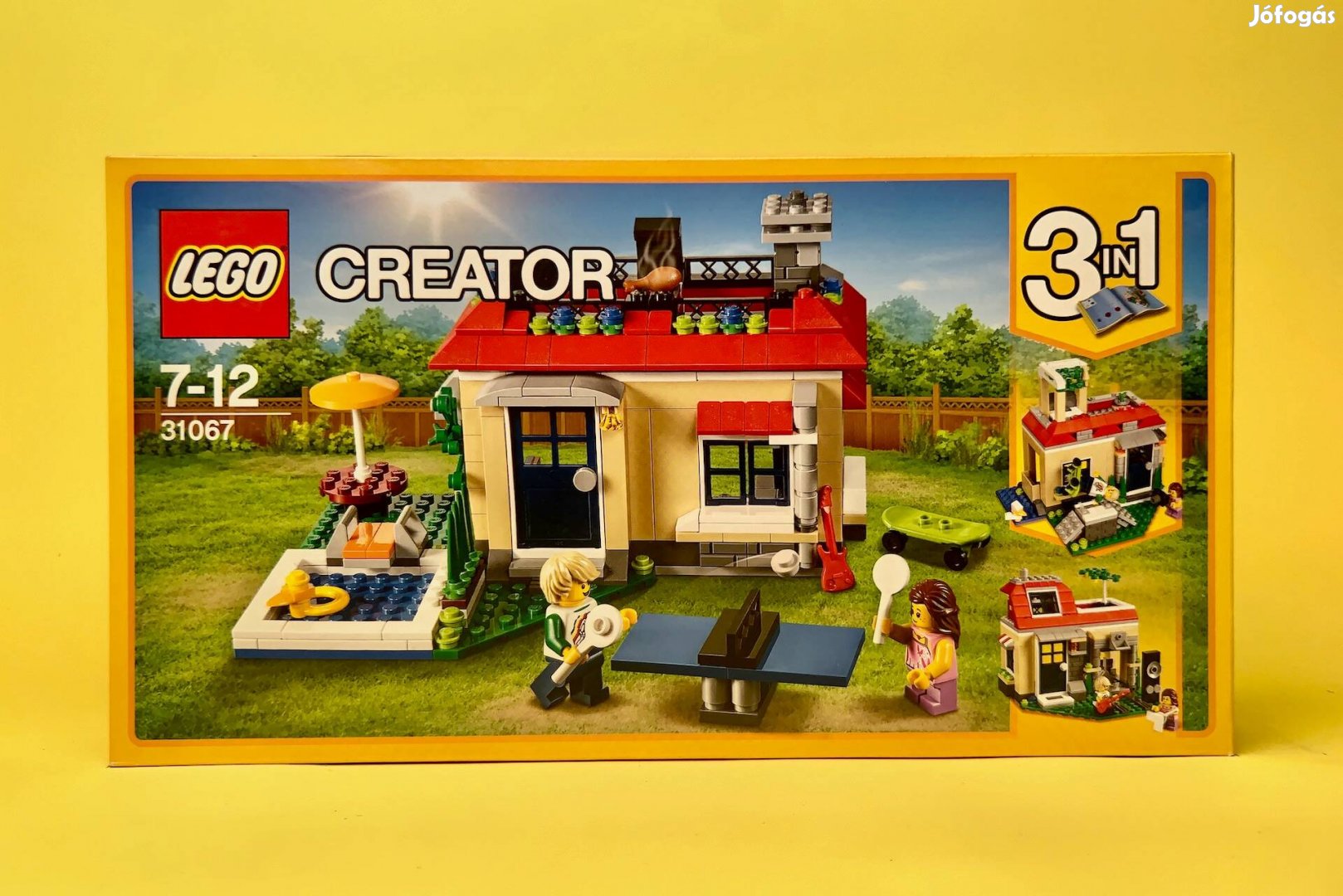 LEGO Creator 31067 Modular Poolside Holiday, Új, Bontatlan