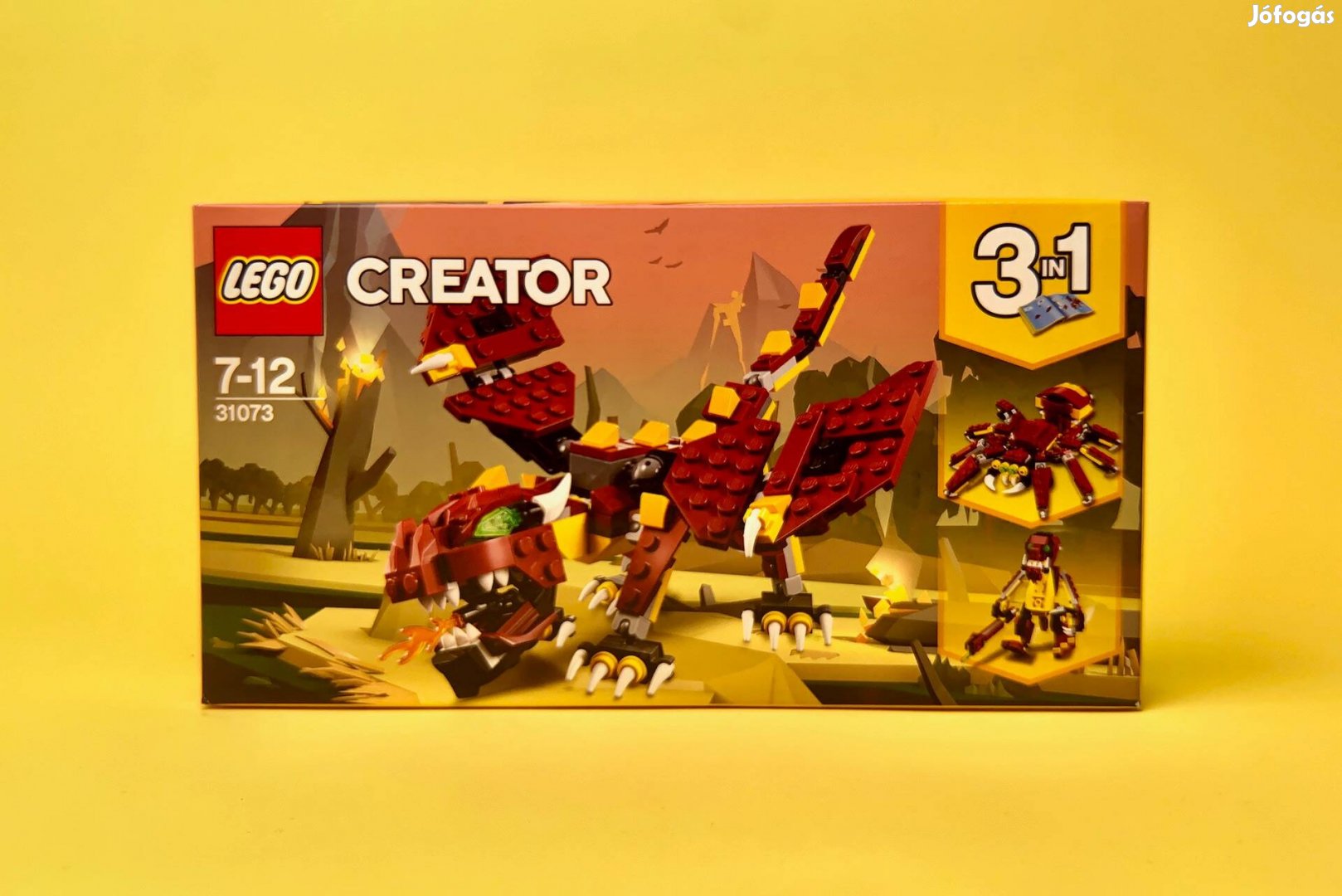 LEGO Creator 31073 Mythical Creatures, Új, Bontatlan