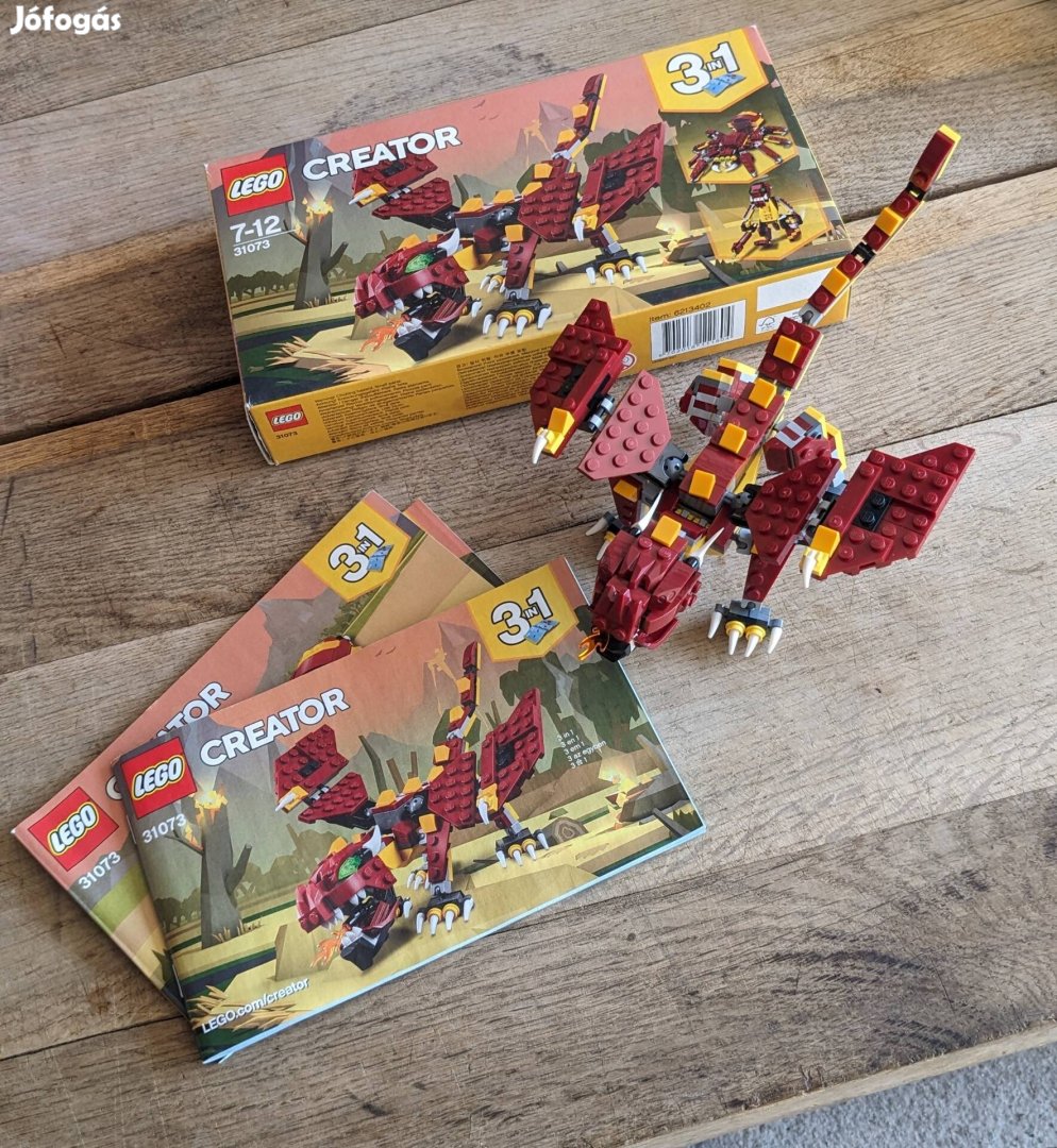 LEGO Creator 31073 sárkány