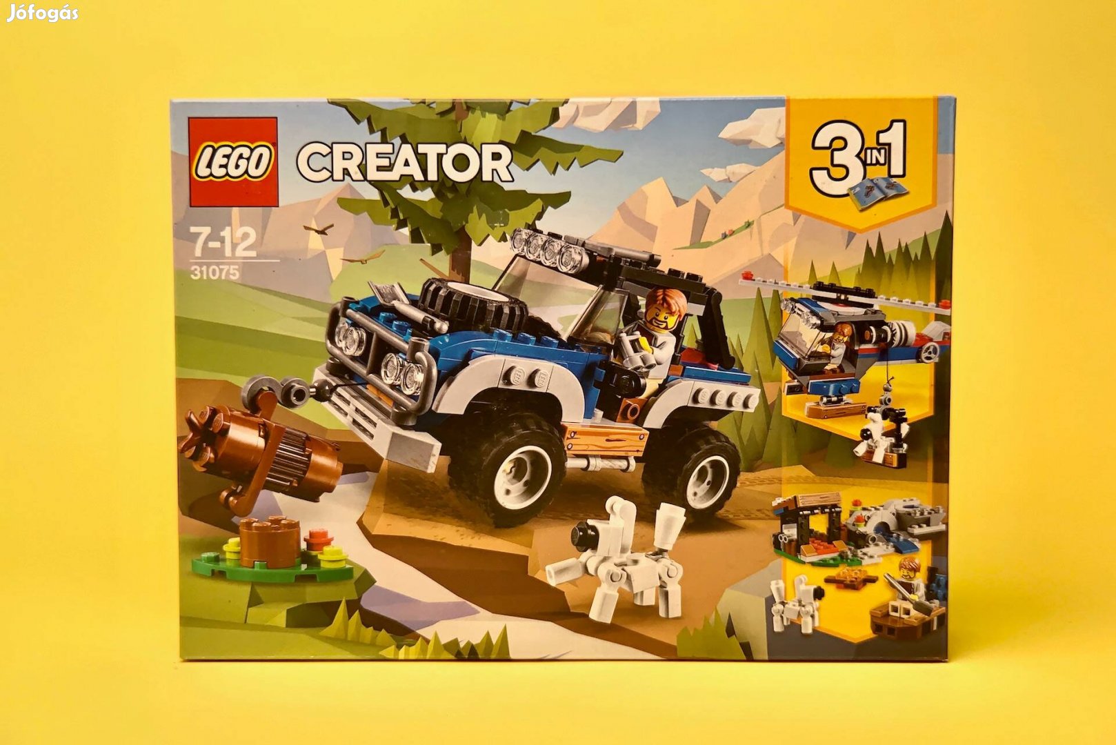 LEGO Creator 31075 Messzi kalandok, Uj, Bontatlan