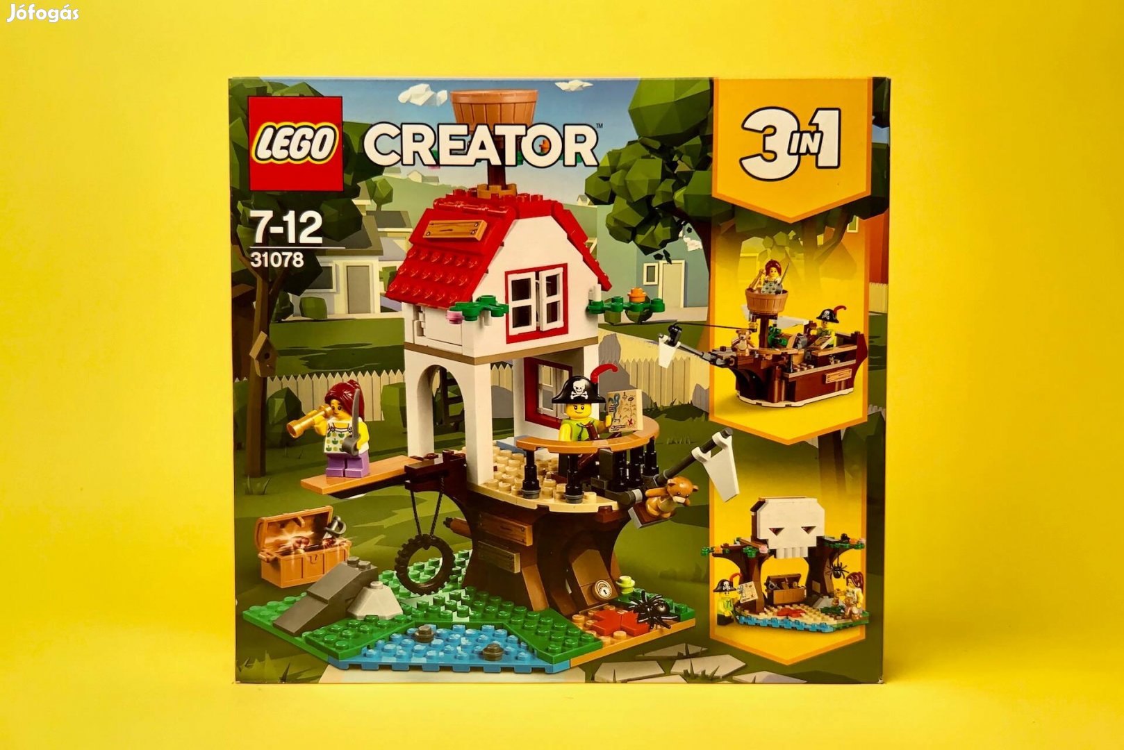 LEGO Creator 31078 Tree House Treasures, Uj, Bontatlan