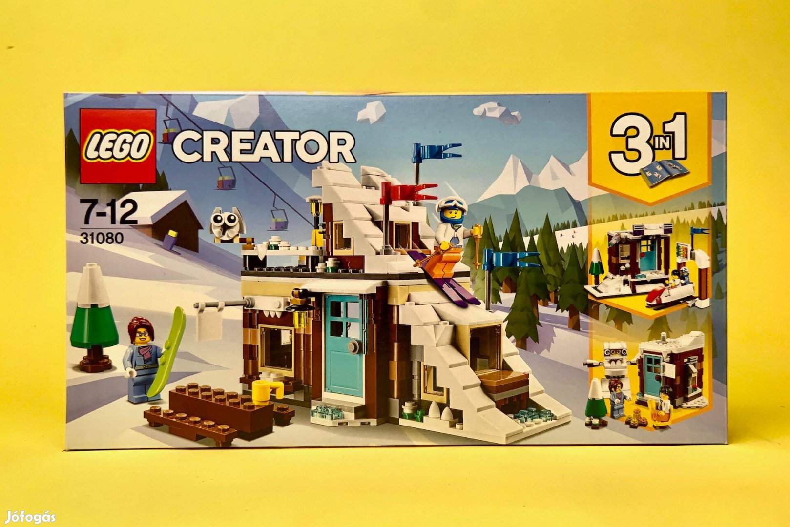 LEGO Creator 31080 Modular Winter Vacation, Új, Bontatlan