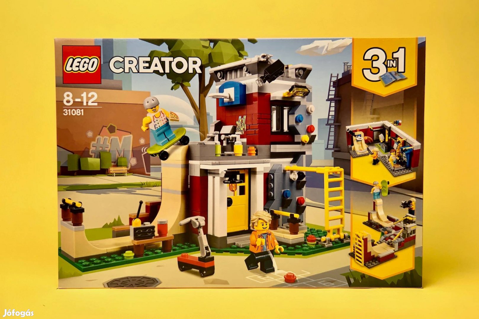 LEGO Creator 31081 Modular Skate House, Új, Bontatlan