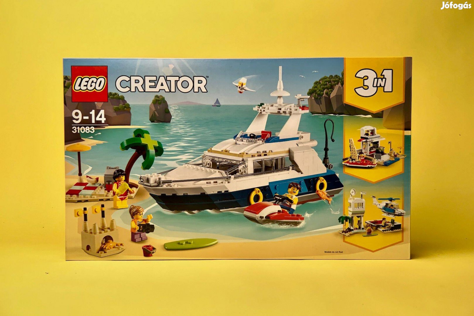 LEGO Creator 31083 Cruising Adventures, Új, Bontatlan