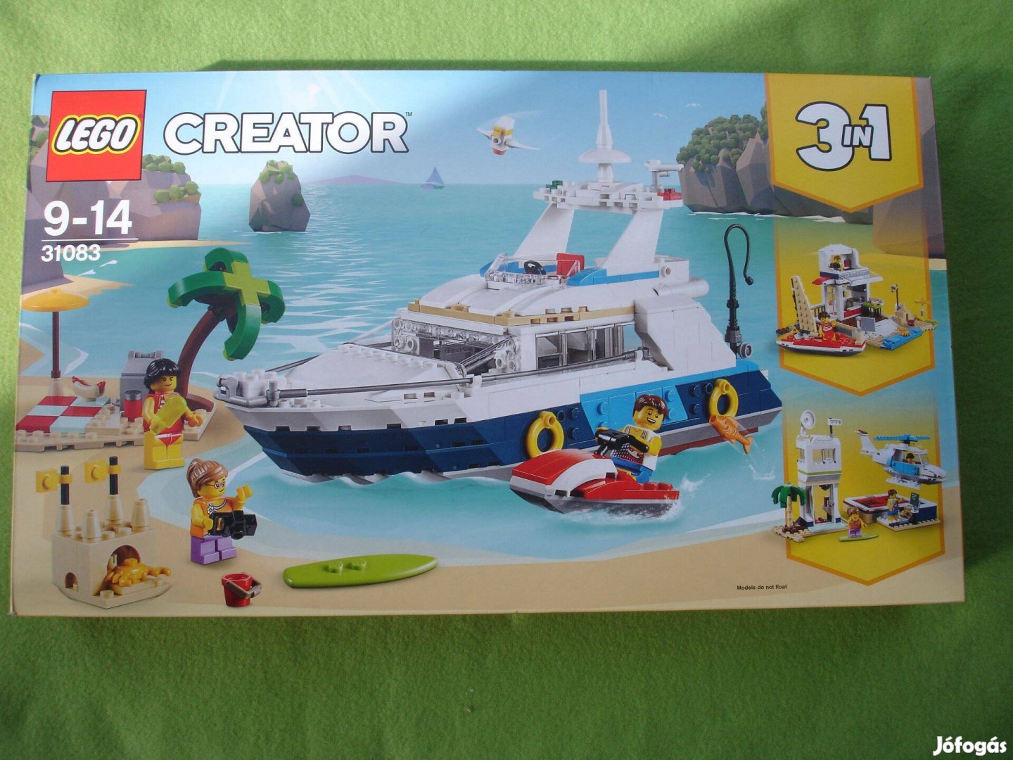 LEGO Creator 31083 Hajós kalandok Bontatlan