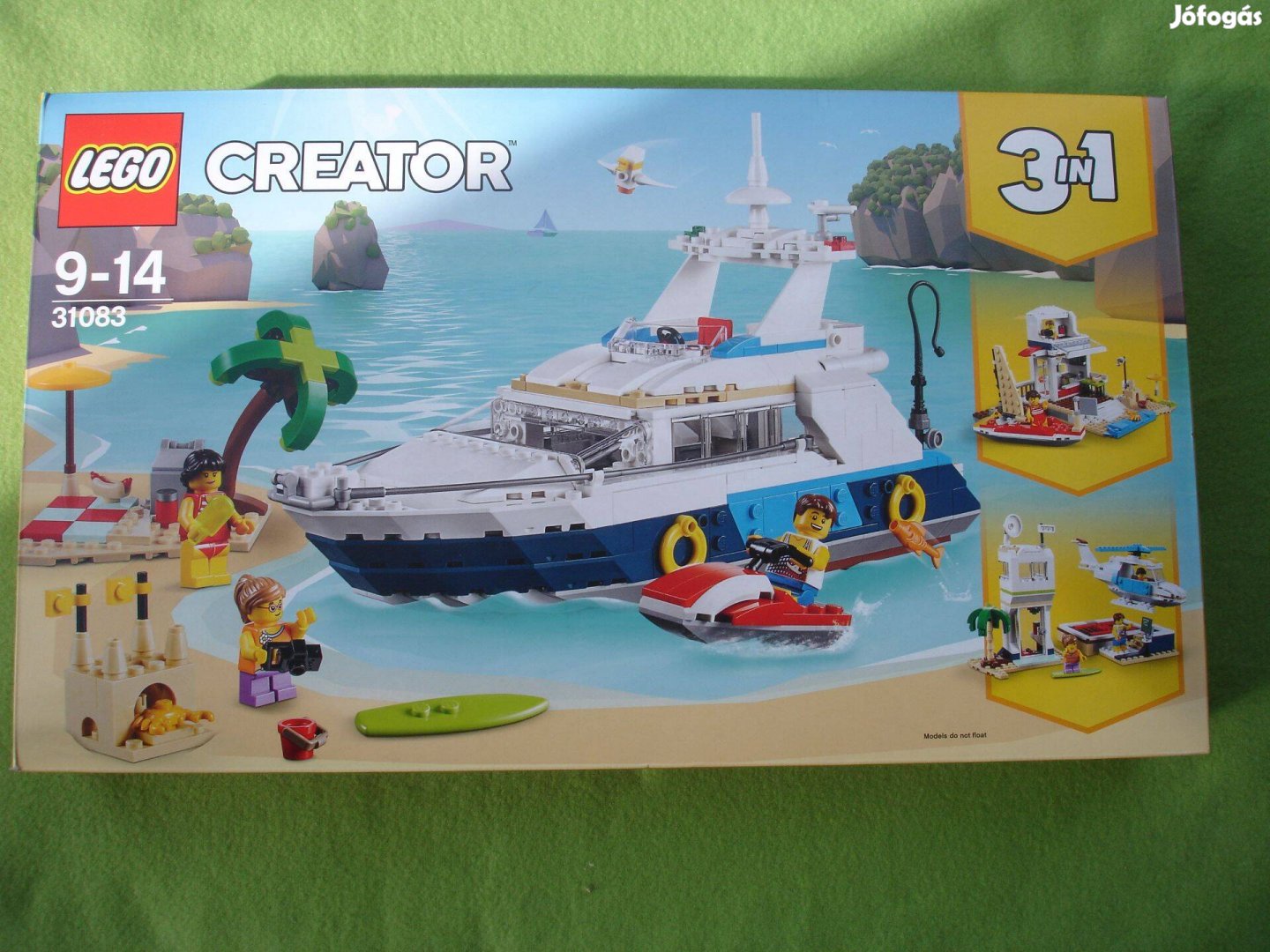LEGO Creator 31083 Hajós kalandok Bontatlan