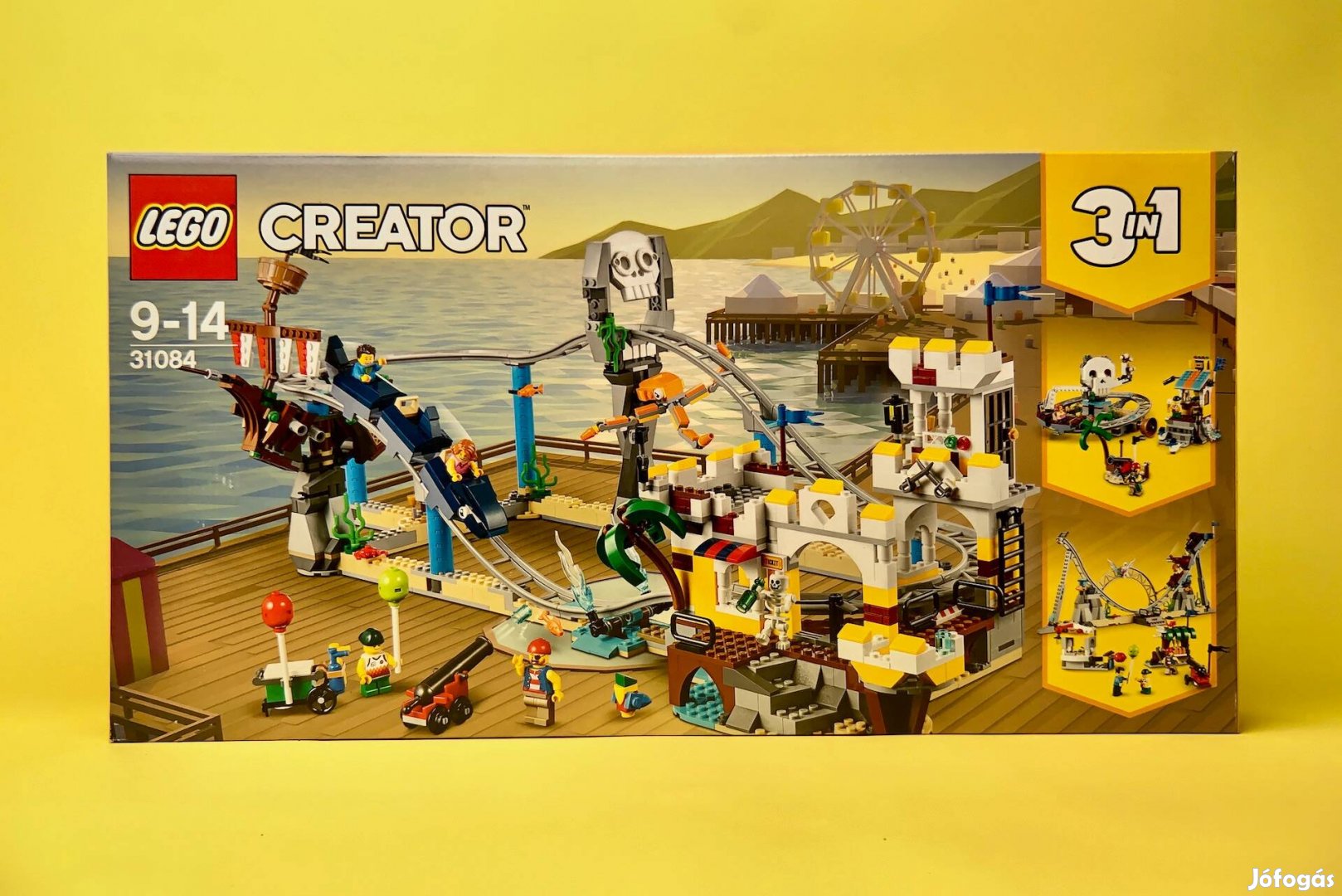 LEGO Creator 31084 Pirate Roller Coaster, Uj, Bontatlan