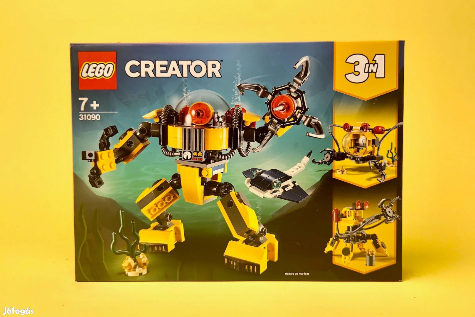 LEGO Creator 31090 Underwater Robot, Uj, Bontatlan