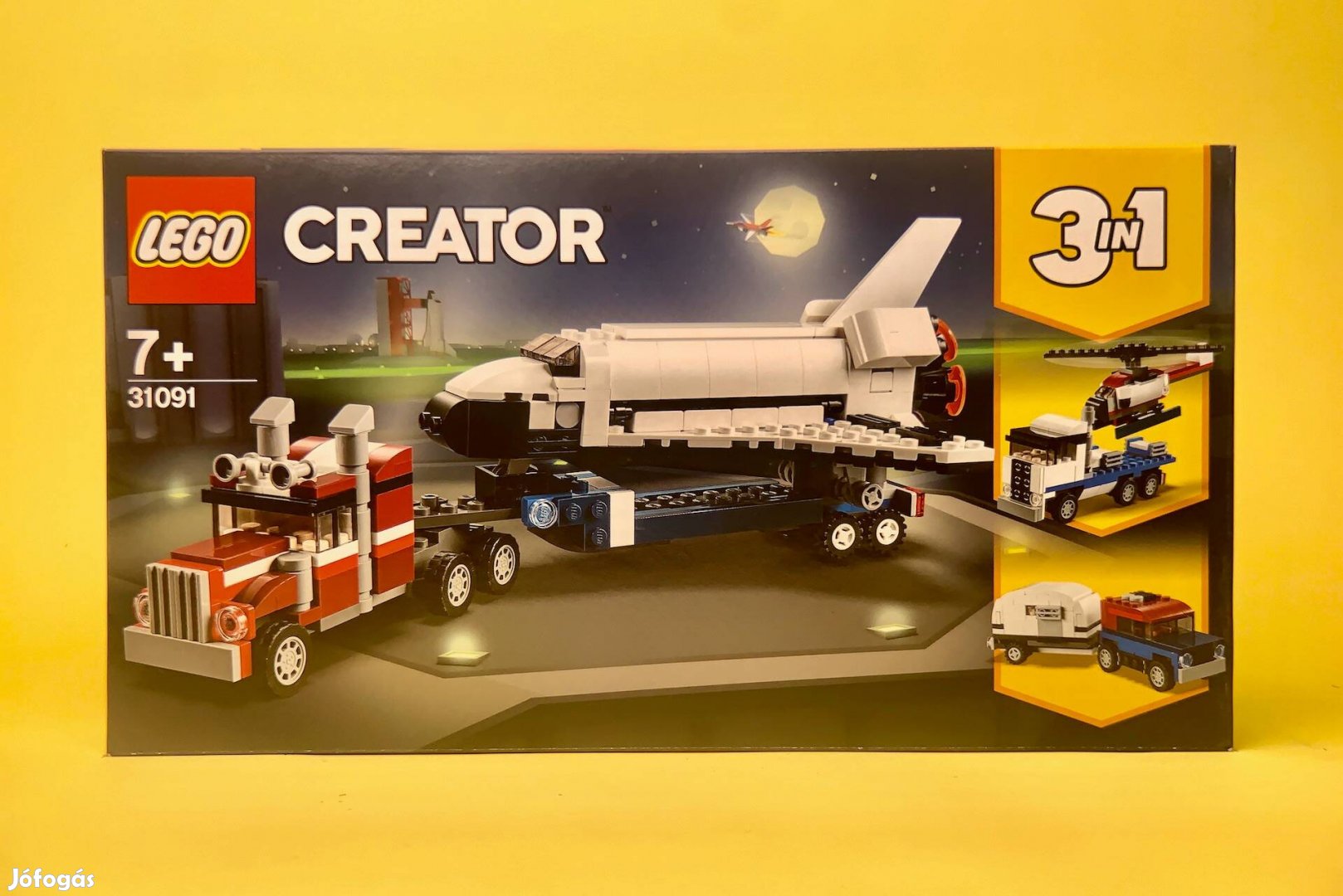 LEGO Creator 31091 Shuttle Transporter, Új, Bontatlan