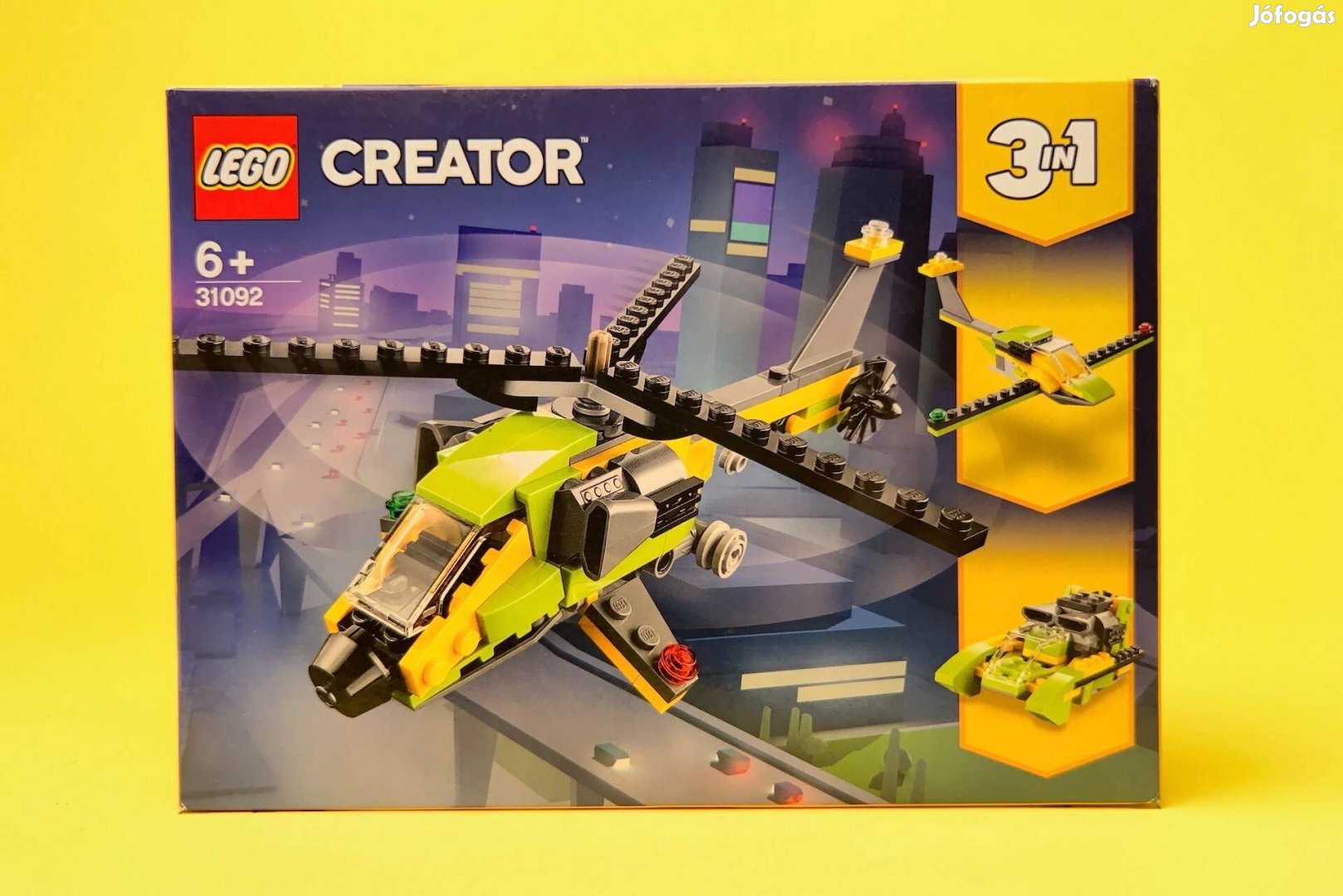 LEGO Creator 31092 Helicopter Adventure, Új, Bontatlan