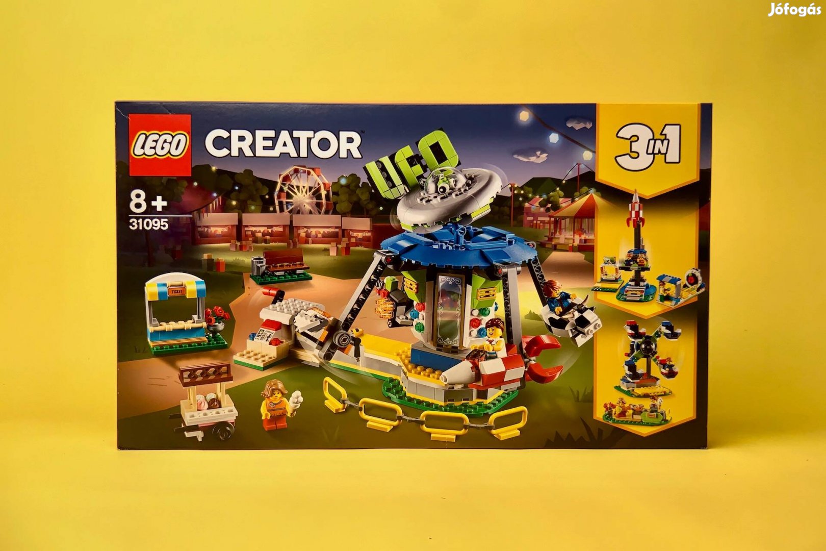 LEGO Creator 31095 Fairground Carousel, Új, Bontatlan