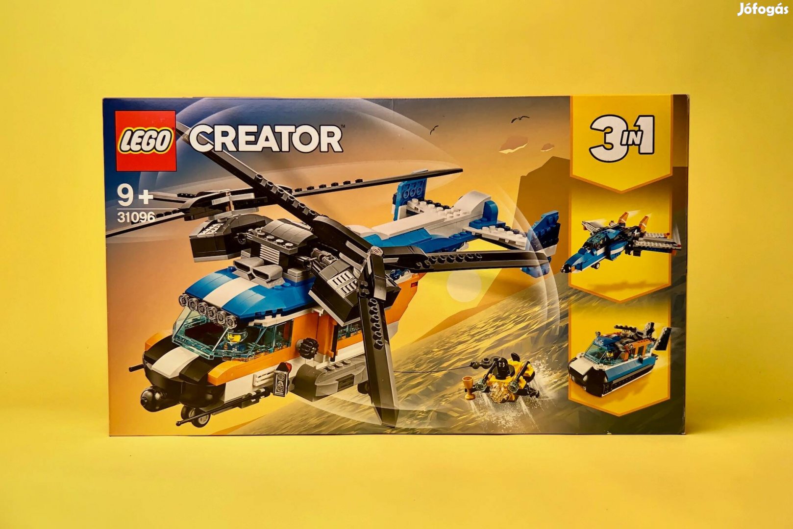 LEGO Creator 31096 Twin-Rotor Helicopter, Uj, Bontatlan