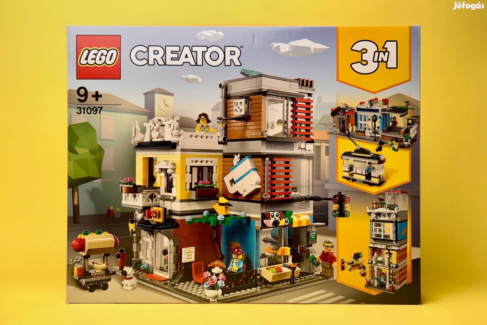 LEGO Creator 31097 Townhouse Pet Shop & Café, Új, Bontatlan