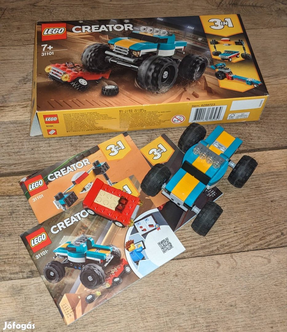 LEGO Creator 31101 nagykerekű autó
