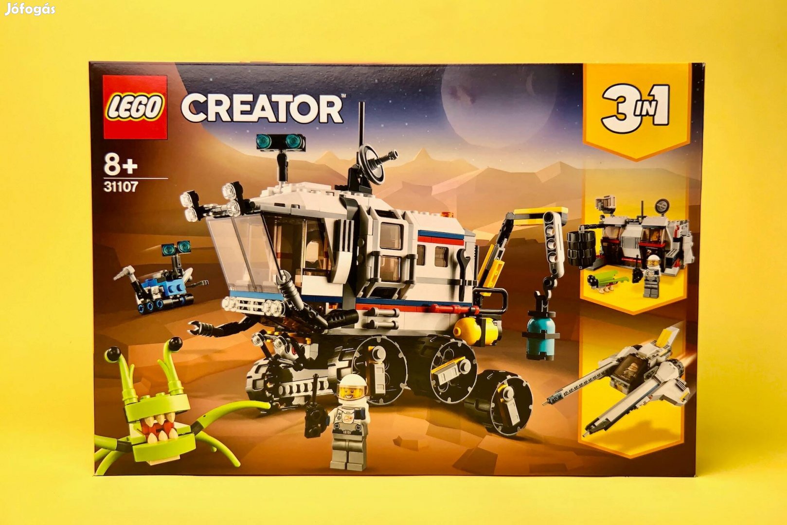 LEGO Creator 31107 Kutató űrterepjáró, Uj, Bontatlan
