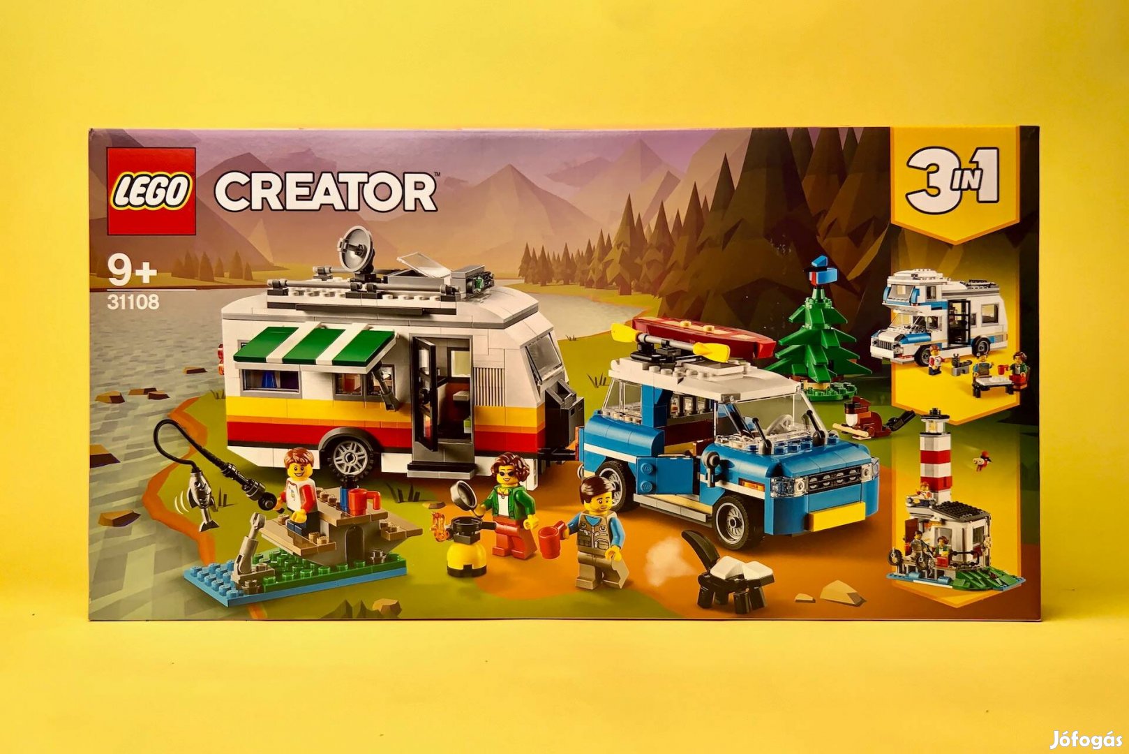 LEGO Creator 31108 Caravan Family Holiday, Új, Bontatlan
