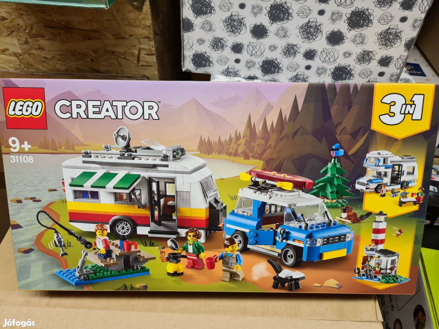 LEGO Creator 31108 Családi vakáció lakókocsival Bontatlan