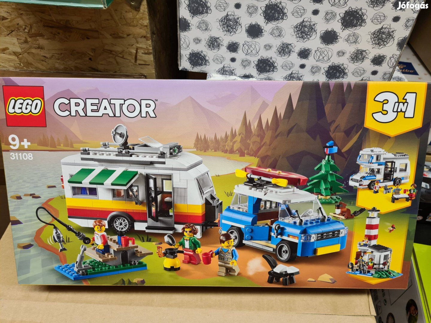 LEGO Creator 31108 Családi vakáció lakókocsival Bontatlan