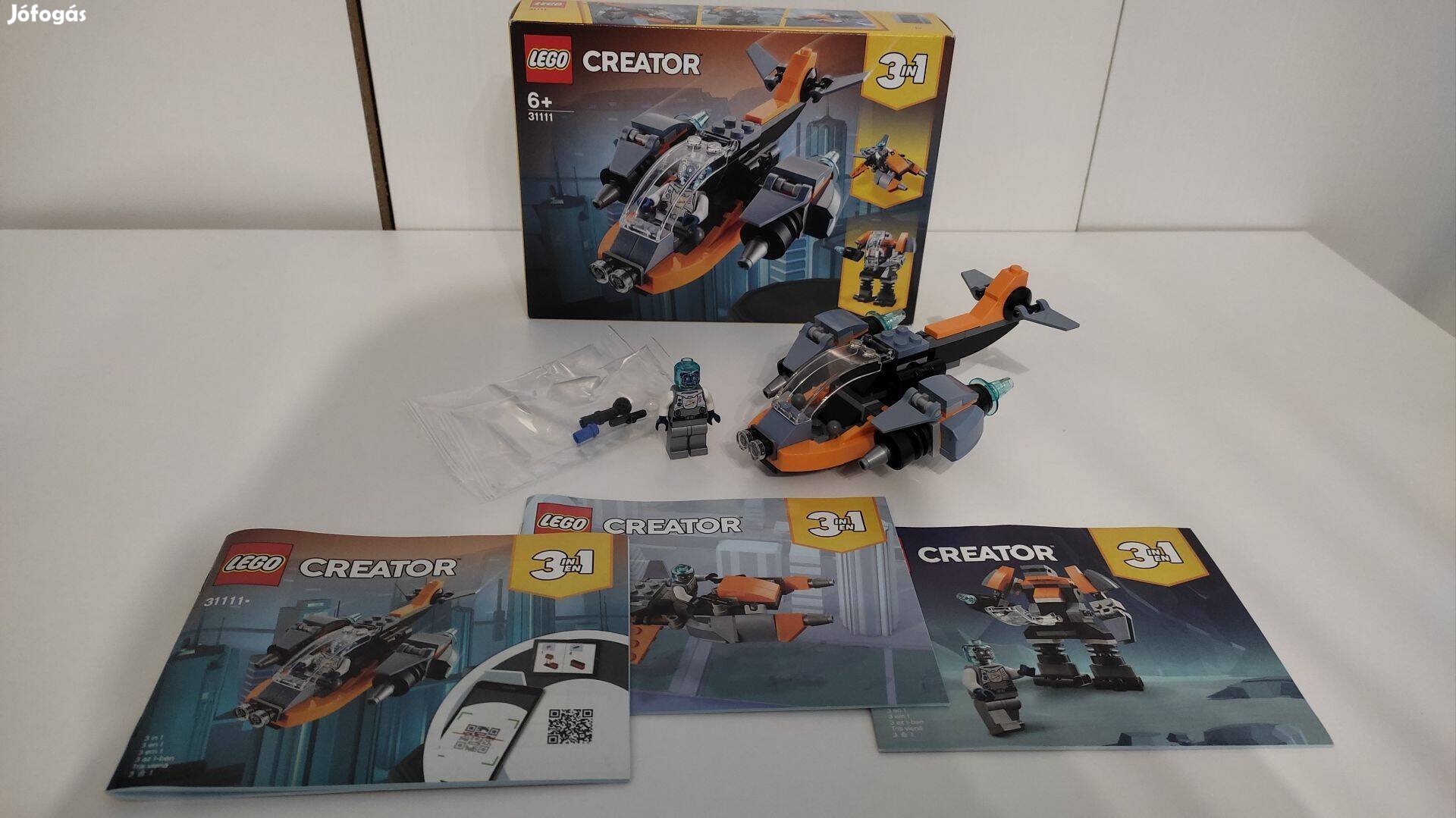 LEGO Creator 31111 - Kiberdrón - dobozos, újszerű