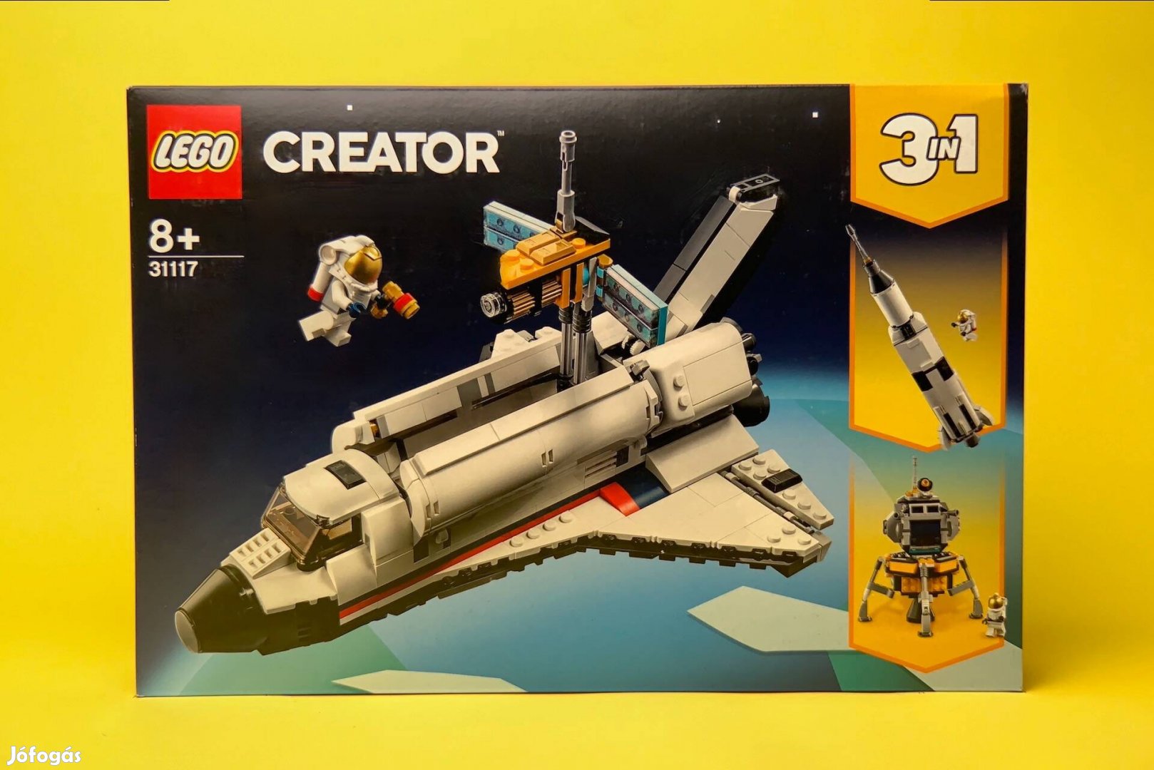 LEGO Creator 31117 Space Shuttle Adventure, Új, Bontatlan