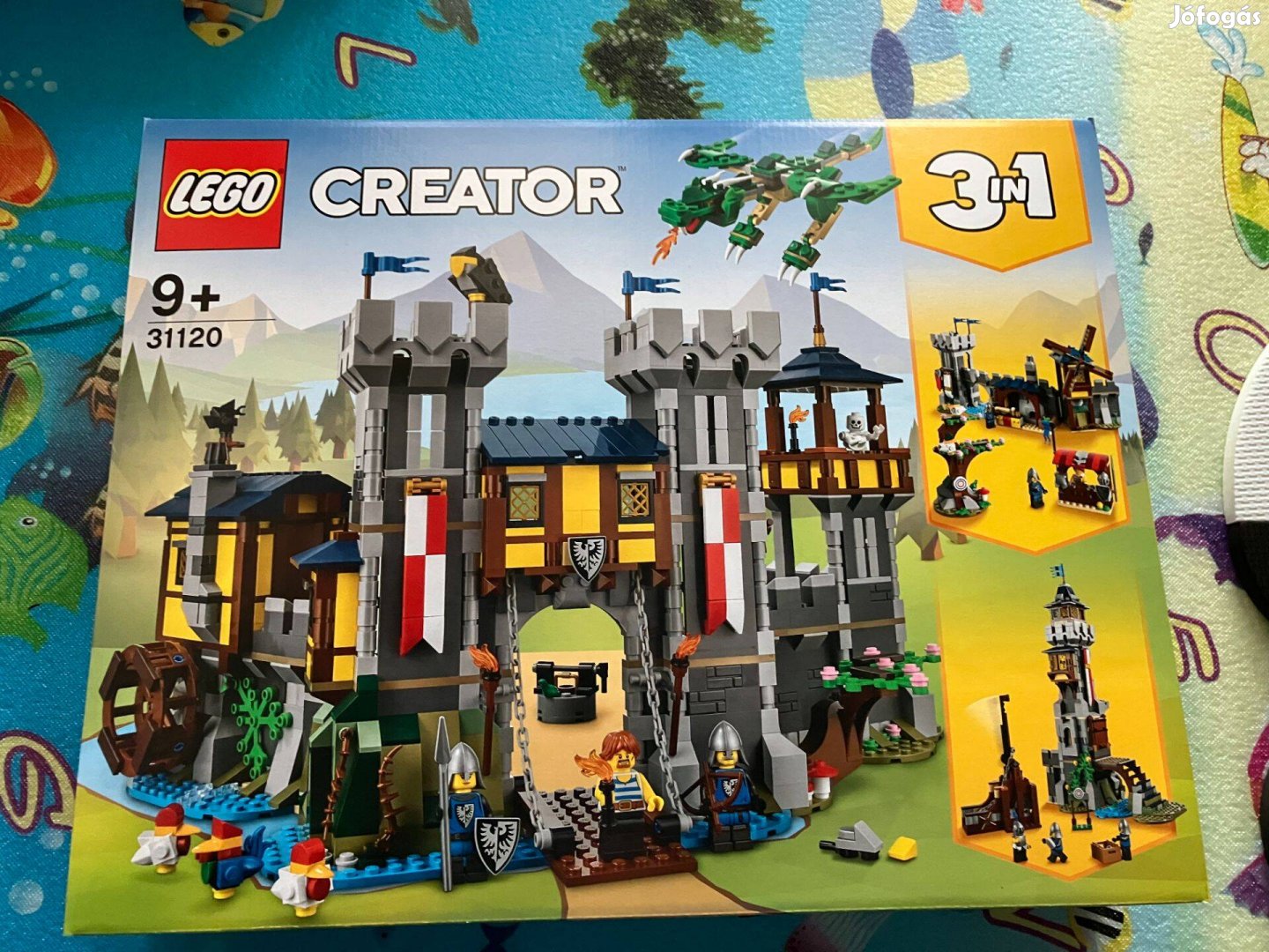 LEGO Creator 3-in-1 31120 - Középkori vár (új, bontatlan)