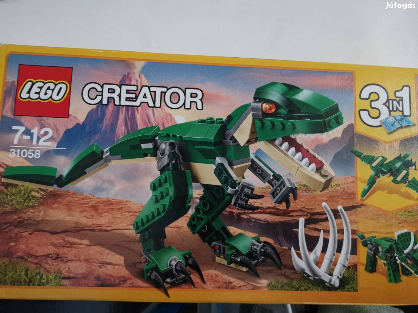 LEGO Creator 3 in 1 Dinók 7- 12 évesnek