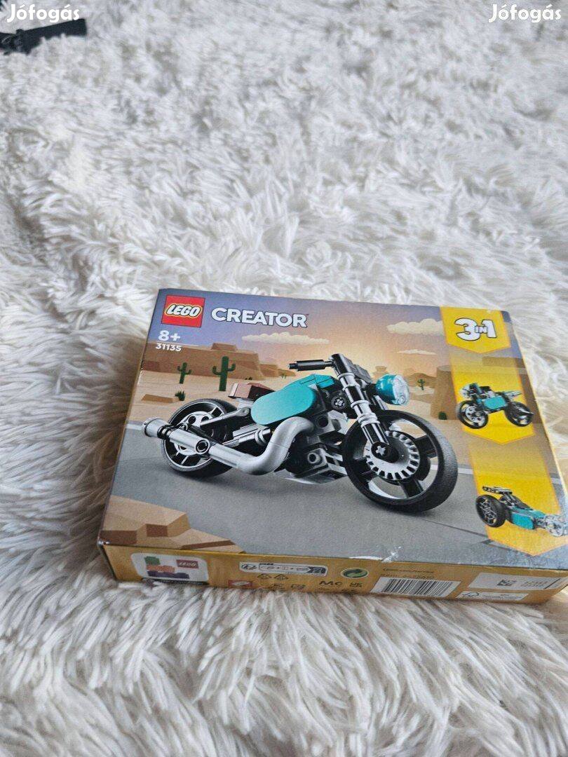 LEGO Creator 3-in-1 Veterán motorkerékpár 31135 új dobozos Ha szeretn