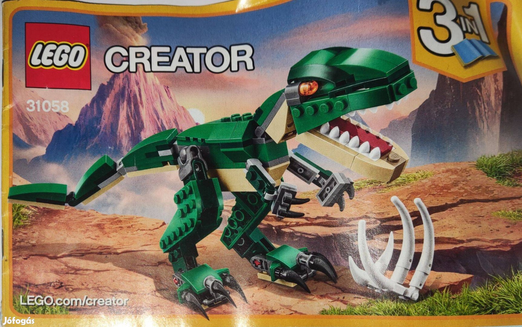 LEGO Creator 3-in-1 - Hatalmas dinoszaurusz 31058