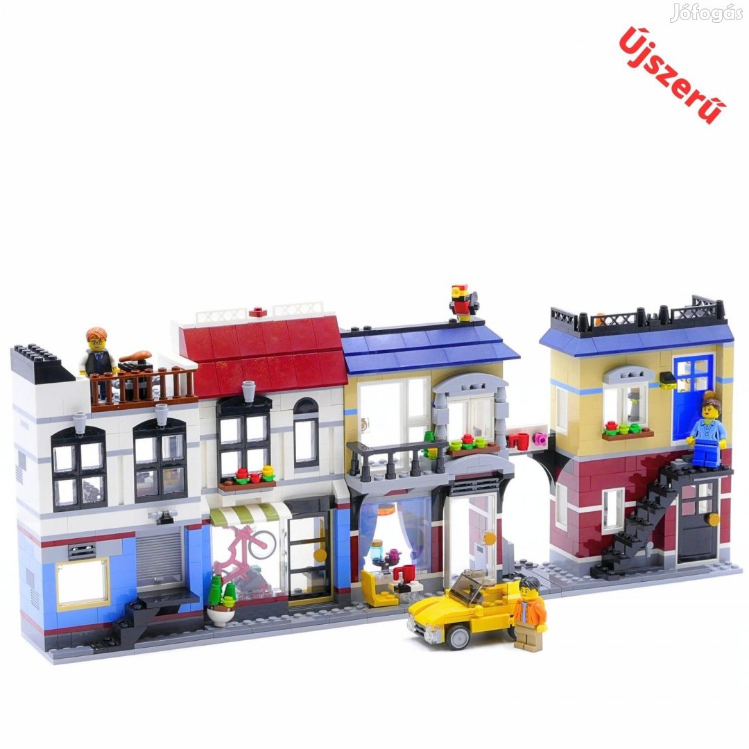 LEGO Creator 3in1 31026 Kerékpárüzlet és kávéház