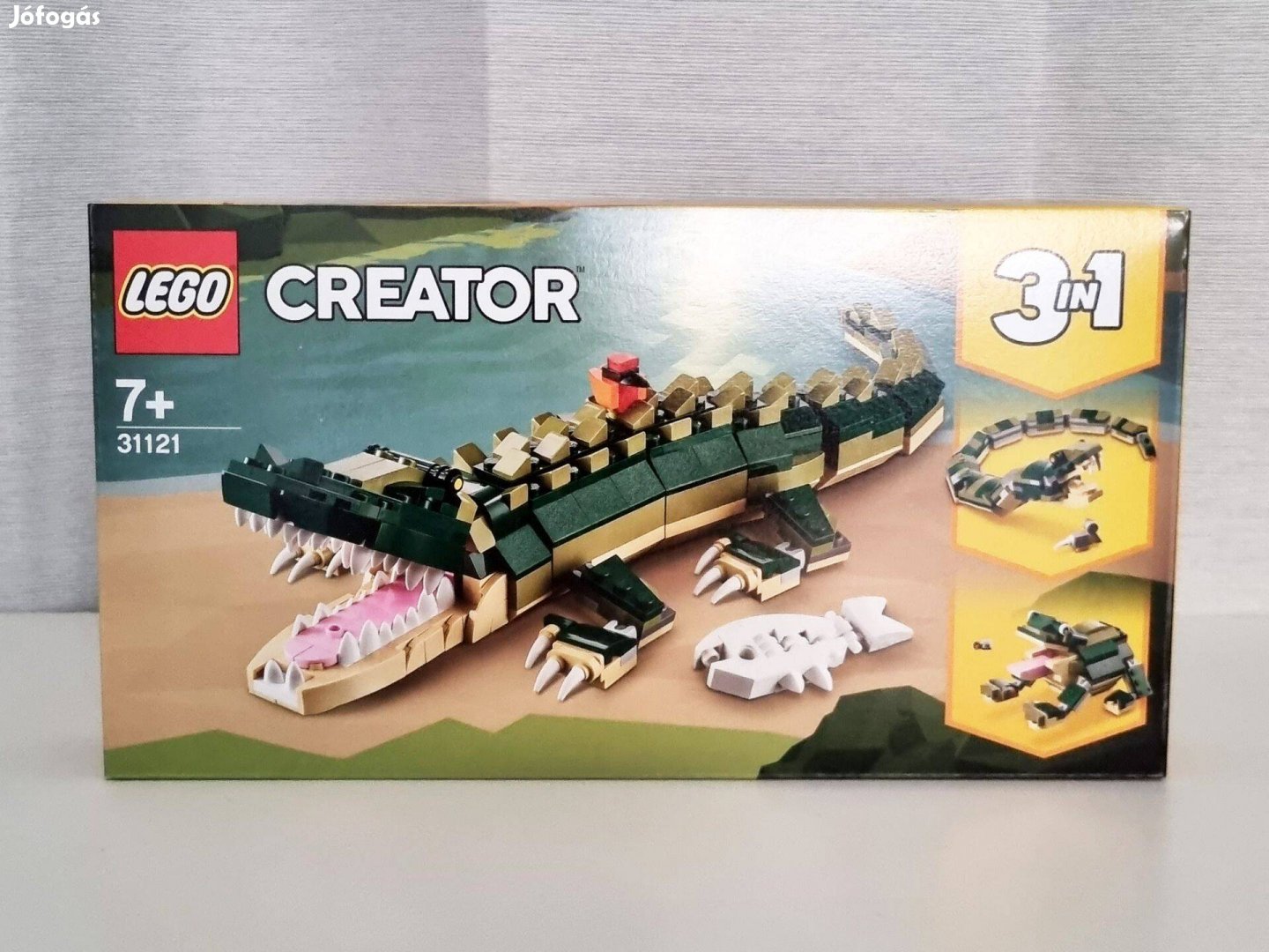 LEGO Creator 3in1 - Krokodil (31121) - Új, Bontatlan