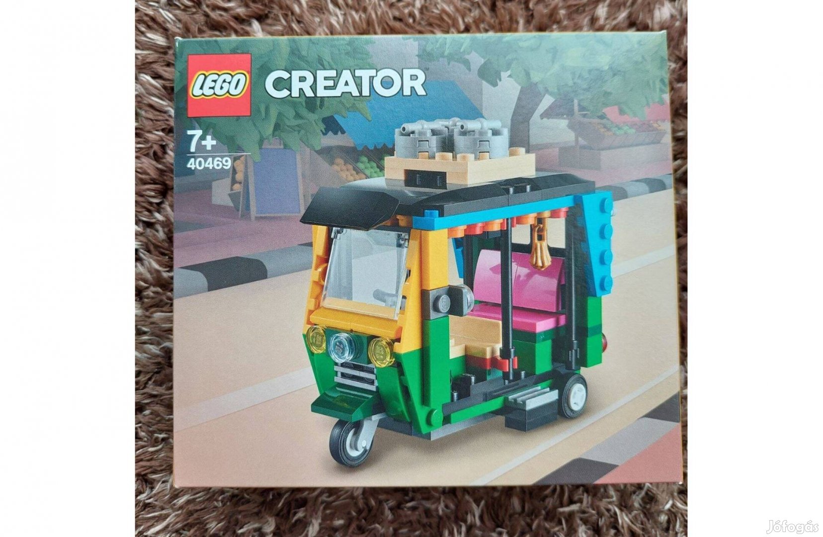 LEGO Creator 40469 Tuk-Tuk Új, Bontatlan, Hibátlan