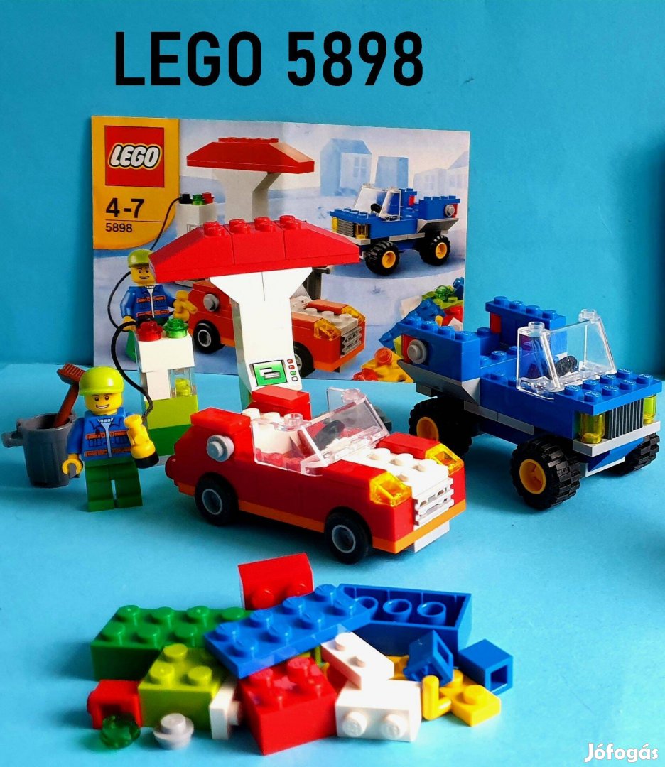 LEGO Creator 5898 Cars Building Set (2010), útmutatóval