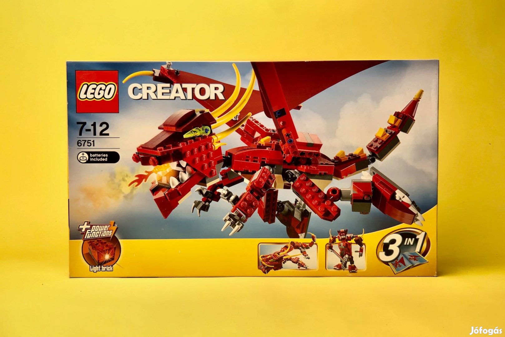 LEGO Creator 6751 Fiery Legend, Uj, Bontatlan