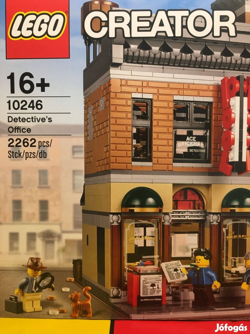 LEGO Creator Expert 10246 Detective's Office Bontatlan készlet