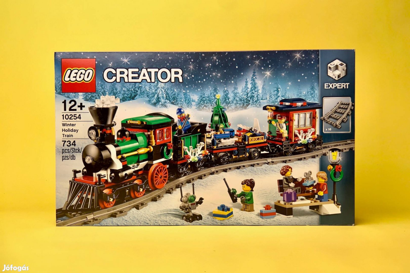 LEGO Creator Expert 10254 Winter Holiday Train, Uj, Bontatlan