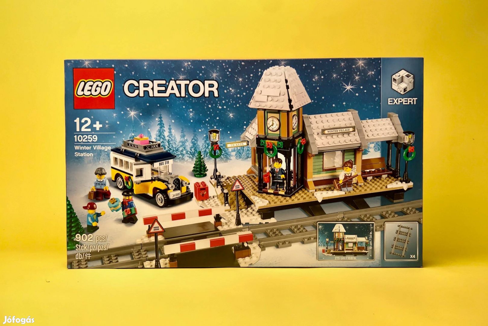 LEGO Creator Expert 10259 Winter Village Station, Uj, Bontatlan