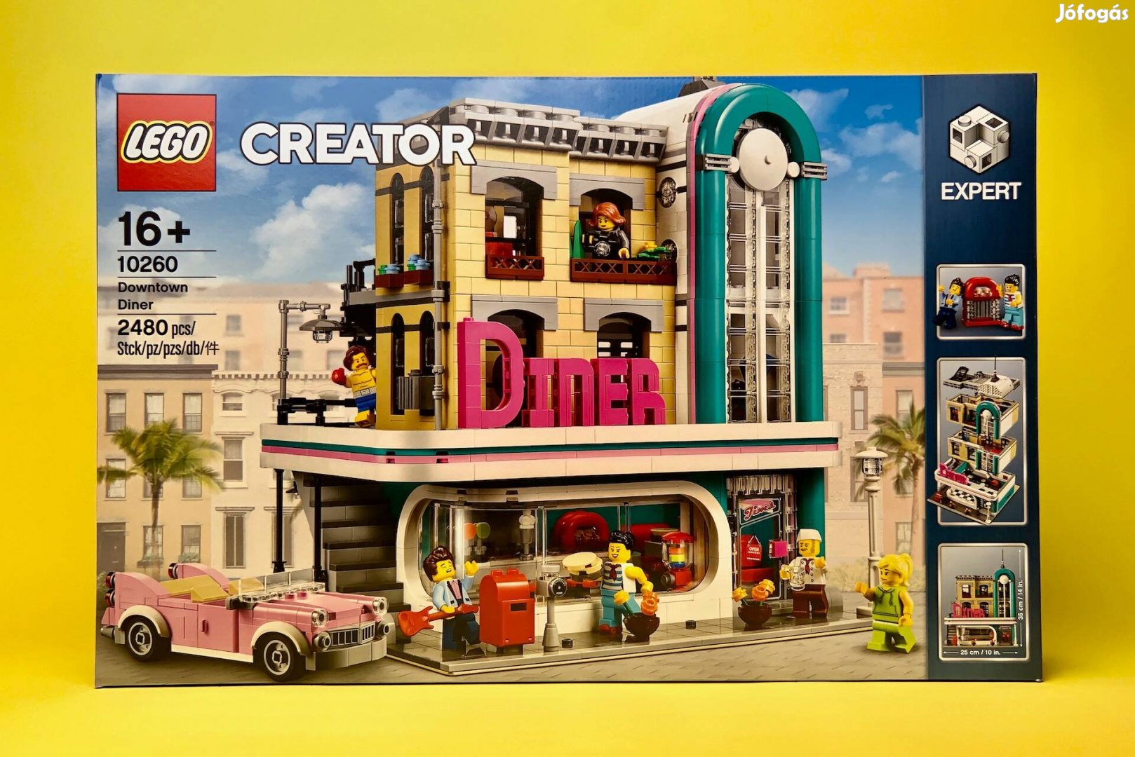 LEGO Creator Expert 10260 Downtown Diner, Új, Bontatlan