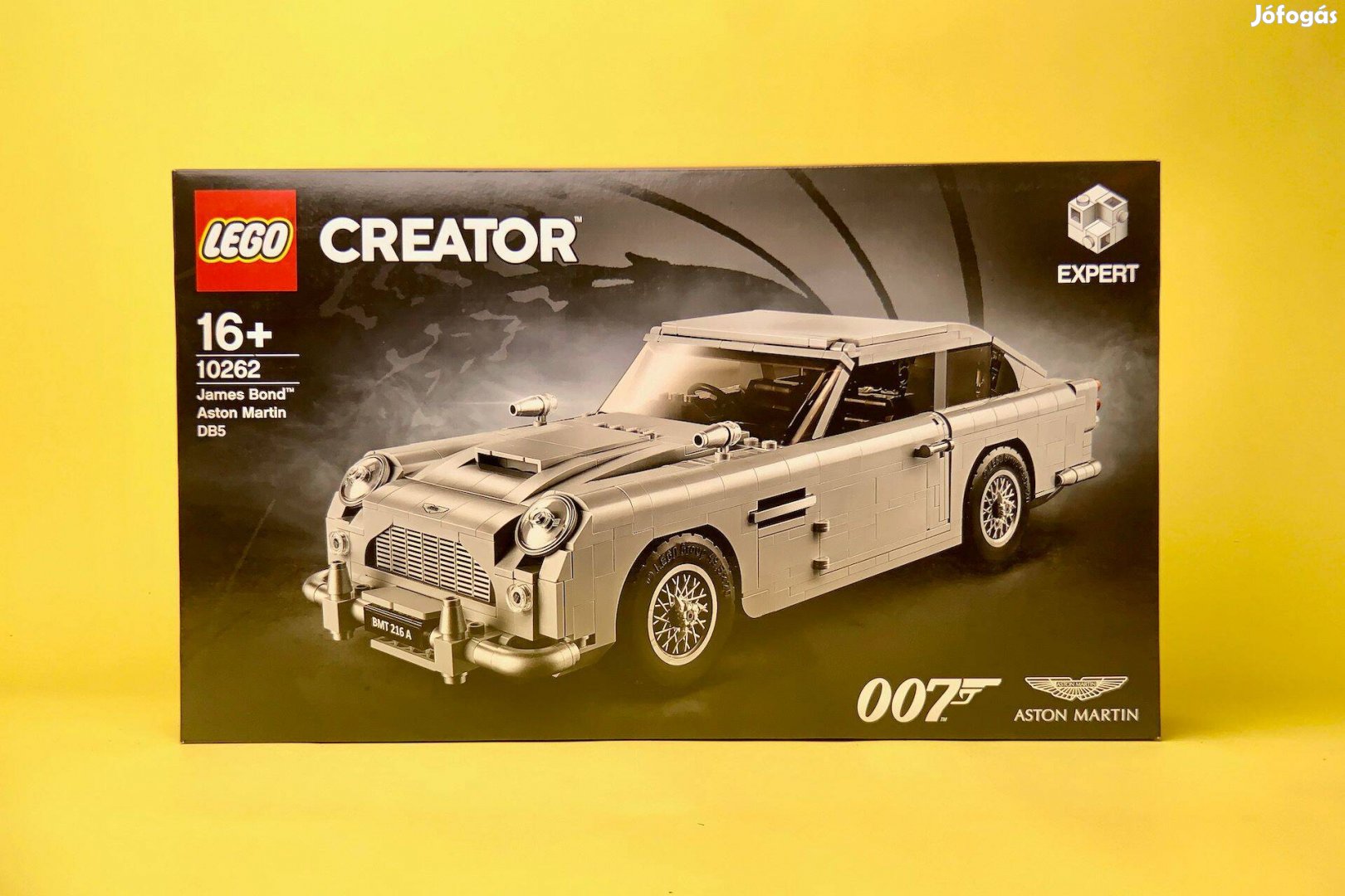 LEGO Creator Expert 10262 James Bond Aston Martin DB5, Új, Bontatlan