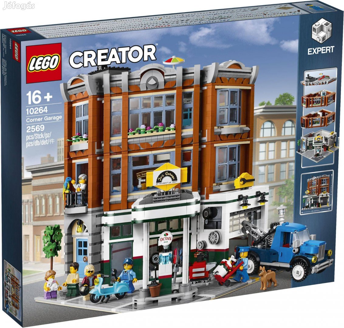 LEGO Creator Expert 10264 Corner Garage új, bontatlan