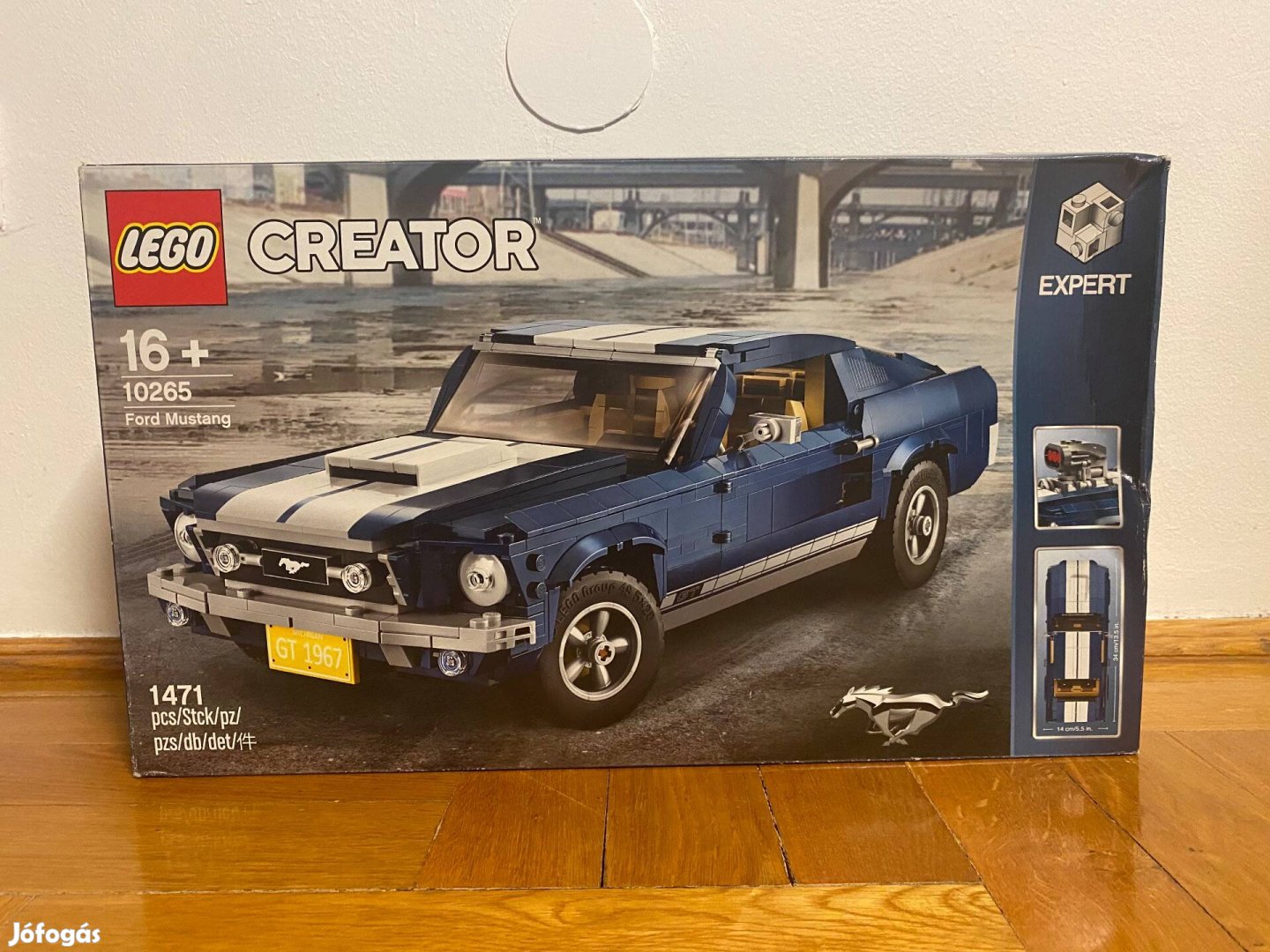LEGO Creator Expert 10265 Ford Mustang GT 1967 Bontatlan