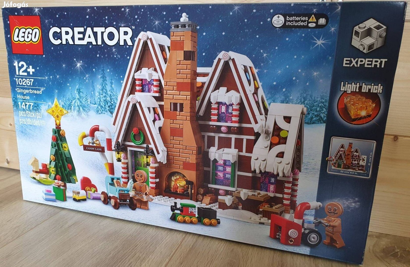 LEGO Creator Expert 10267 Gingerbread House, Új, Bontatlan