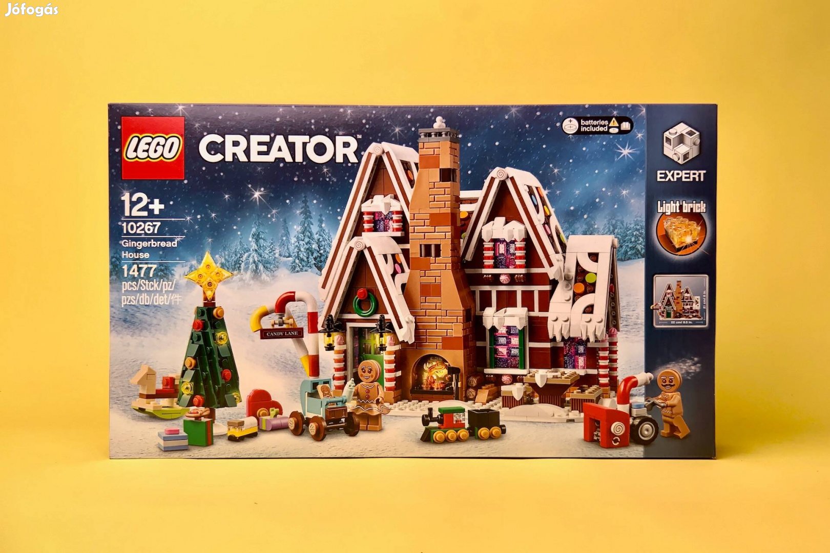 LEGO Creator Expert 10267 Gingerbread House, Új, Bontatlan