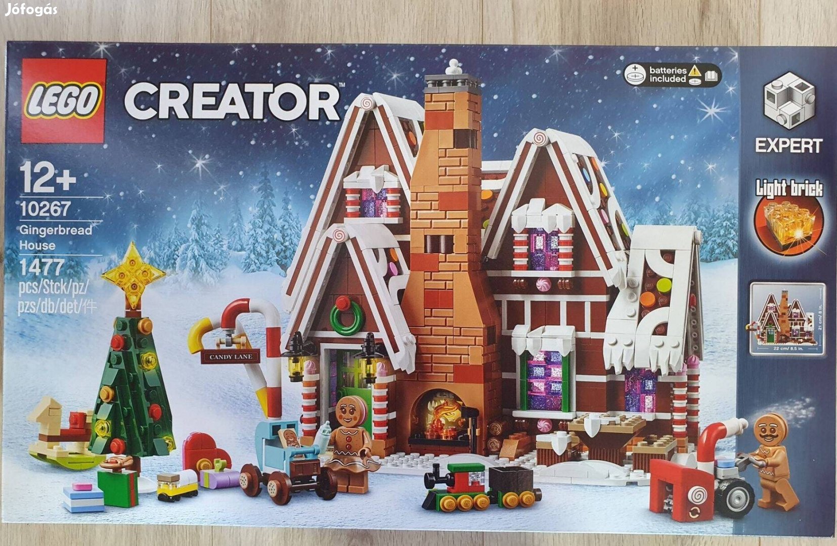 LEGO Creator Expert 10267 Mézeskalács házikó Bontatlan