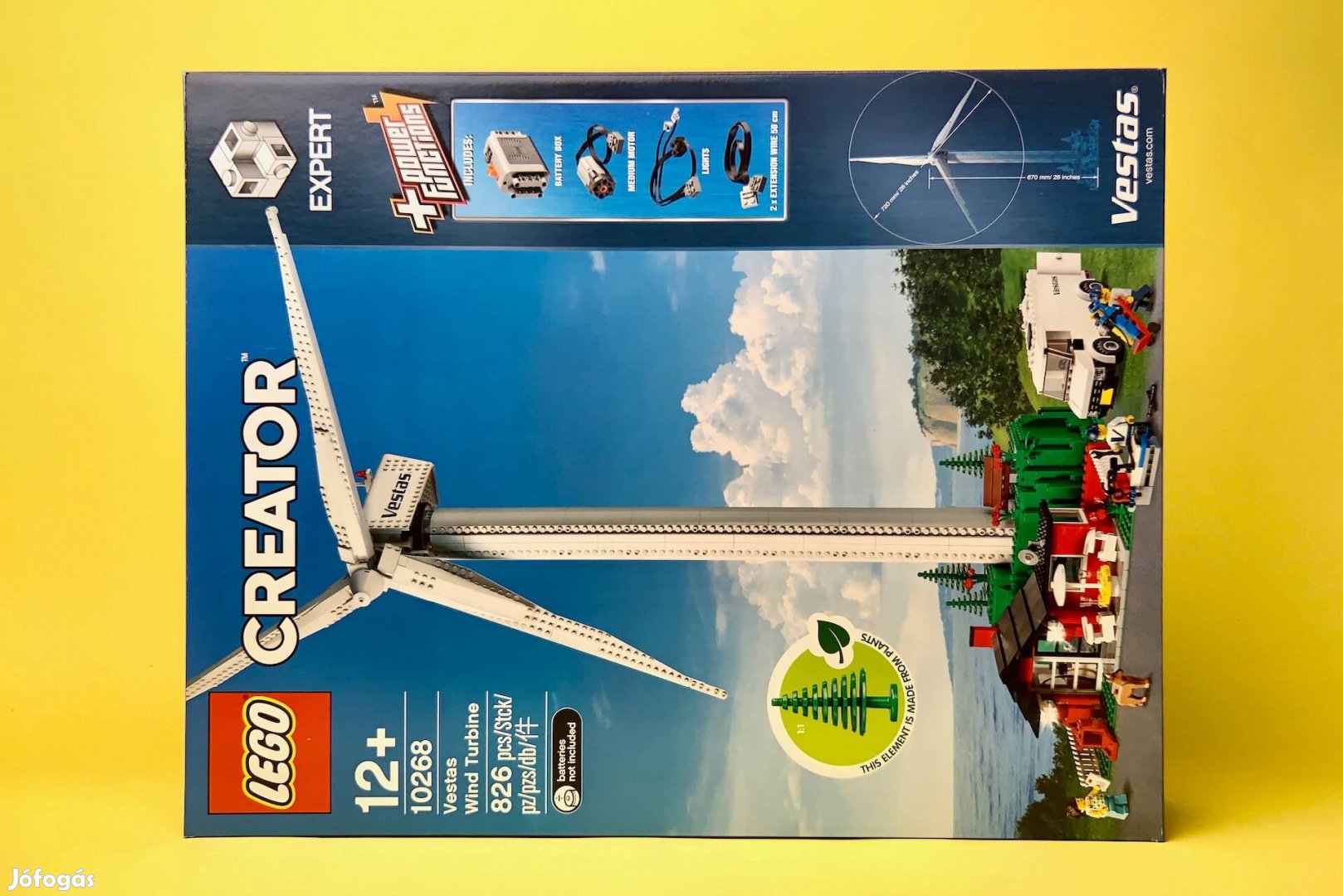 LEGO Creator Expert 10268 Vestas Wind Turbine, Uj, Bontatlan